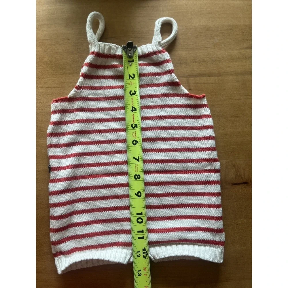 Oeuf Baby Knit Cotton Romper Unisex‎ 12 M Wild at Heart
